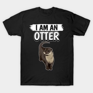 Sea Otter I Am An Otter T-Shirt